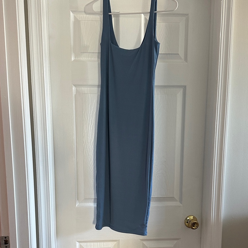 Windsor Blue Midi Dress